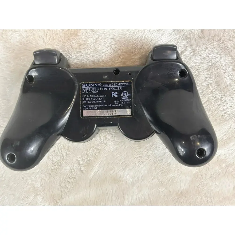 Sony Playstation PS3 DualShock 3 Wireless Controller OEM Black CECHZC2U